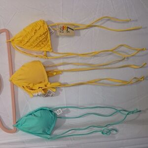 3 Triangle Bikini Top S